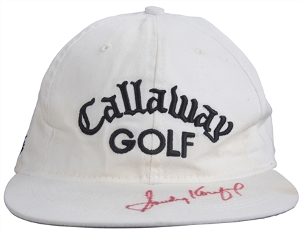 Sandy Koufax Autographed Callaway Golf Hat (JSA)